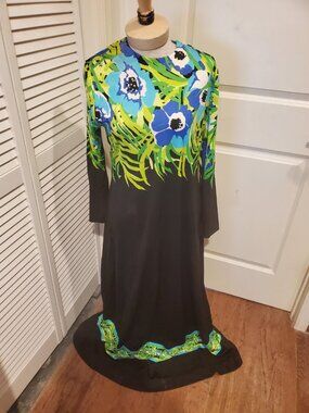 Mr. Dino 60's maxi dress